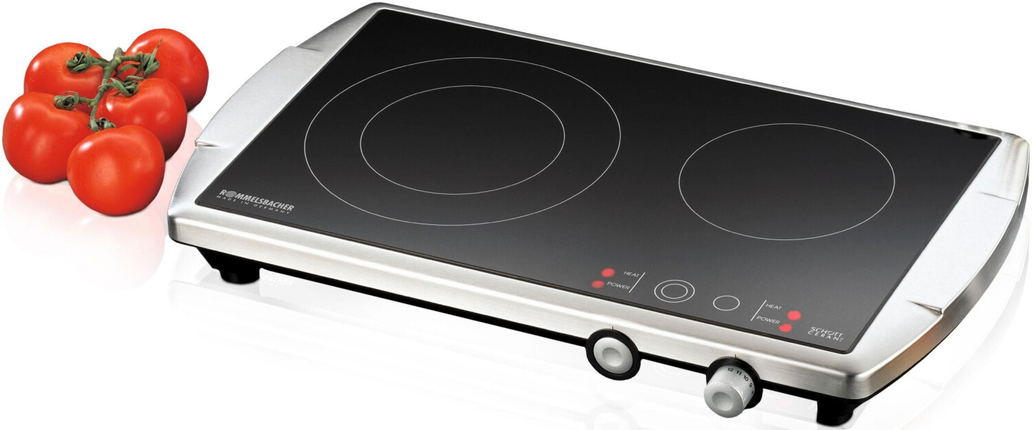 اجاق برقی سرامیکی روملزباخر آلمان ROMMELSBACHER CT 3400/E دو صفحه ای